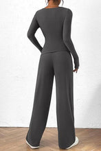 Load image into Gallery viewer, Jessica's wide leg pants set