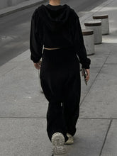 Load image into Gallery viewer, Zip Up Hoodie Pants Set