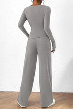 Load image into Gallery viewer, Jessica's wide leg pants set