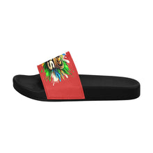 Load image into Gallery viewer, Red OES Women's Slides