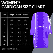 Load image into Gallery viewer, DST Sorority X Large Long Duster Cardigan Women