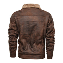 Load image into Gallery viewer, Military Bomber Leather Jackets
