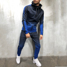 Load image into Gallery viewer, Tevin&#39;s Zipper Men Sweat suit
