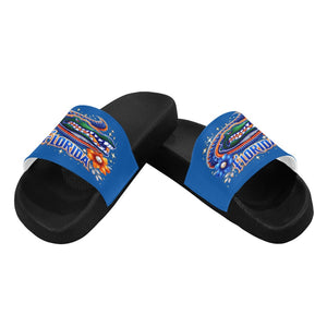 Men's Blue Florida Gator Slides