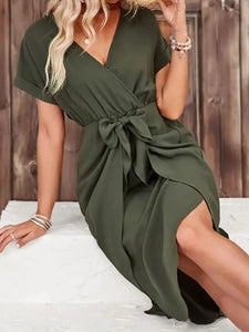 Kesha's Surplice  Dress