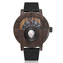 Load image into Gallery viewer, Turntable Men&#39;s Wooden Watch
