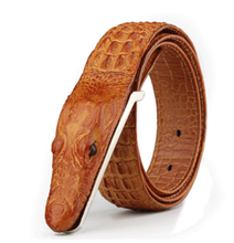 Load image into Gallery viewer, Ceinture Homme Crocodile Belt
