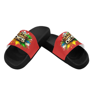 Red OES Women's Slides