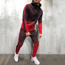 Load image into Gallery viewer, Tevin&#39;s Zipper Men Sweat suit
