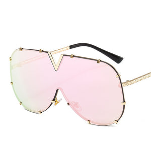 Ms. Kesha Oversized Square Sunglasses