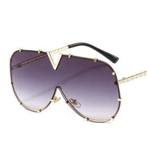 Ms. Kesha Oversized Square Sunglasses