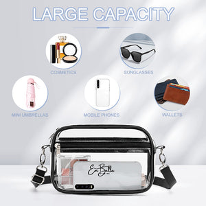 Em' Bella clear stadium satchel Small
