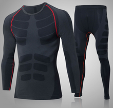 Load image into Gallery viewer, Men&#39;s Bodybuilding Fitness Sport Suit
