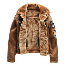 Load image into Gallery viewer, Military Bomber Leather Jackets
