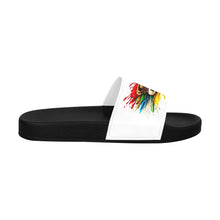 Load image into Gallery viewer, White OES Women&#39;s Slides
