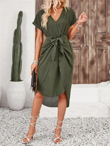 Kesha's Surplice  Dress