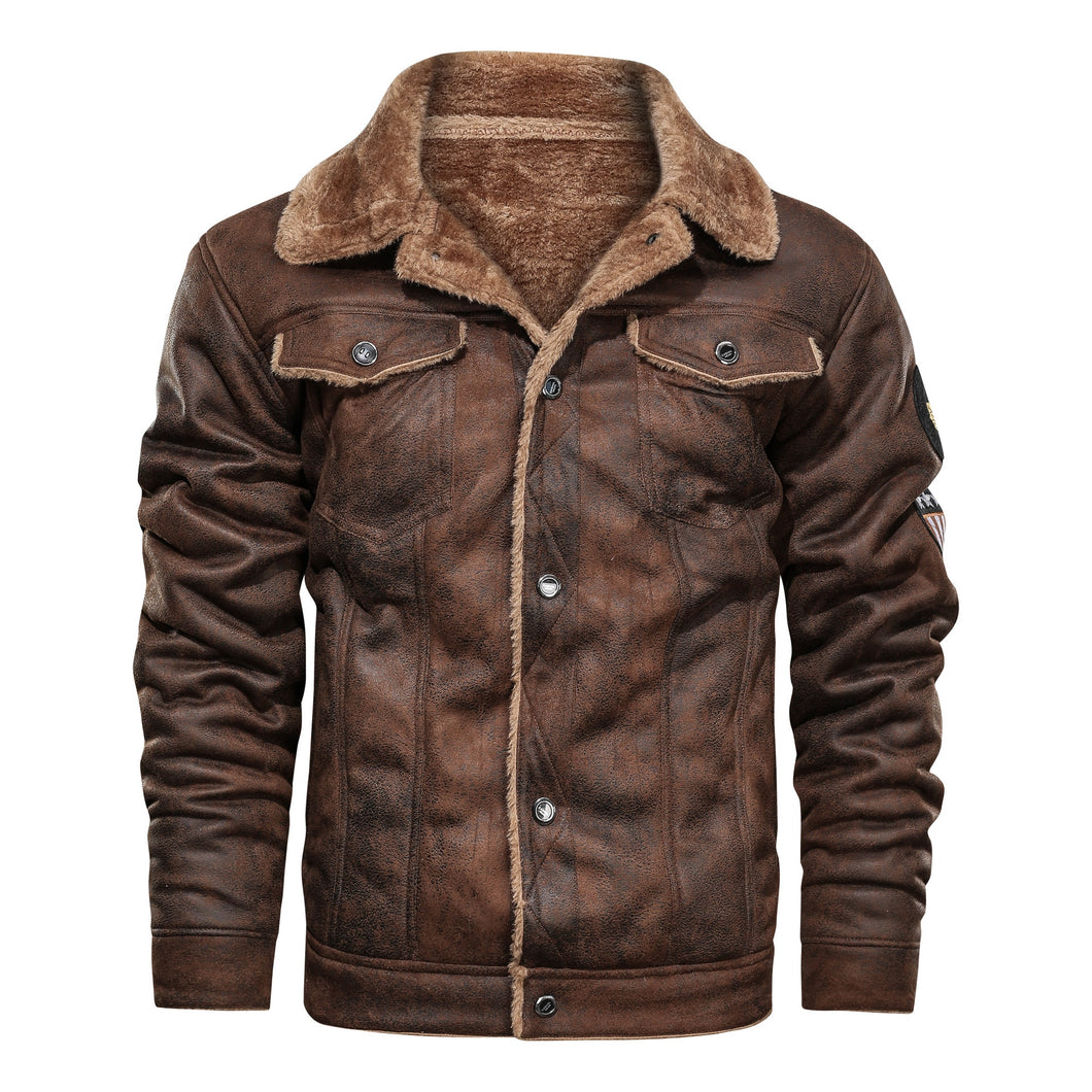 Military Bomber Leather Jackets