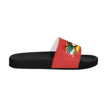 Load image into Gallery viewer, Red OES Women&#39;s Slides
