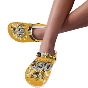 OGC Yellow Adults Clogs