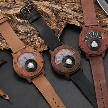 Load image into Gallery viewer, Turntable Men&#39;s Wooden Watch
