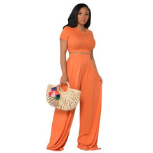 Load image into Gallery viewer, Casual Wide Leg Pant Set
