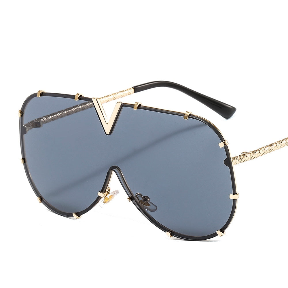 Ms. Kesha Oversized Square Sunglasses