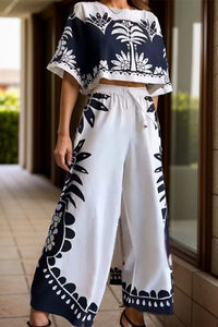 Ms. Quinn's  Wide Leg Pants Set