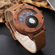 Load image into Gallery viewer, Turntable Men&#39;s Wooden Watch
