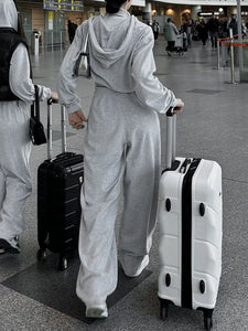 Zip Up Hoodie Pants Set