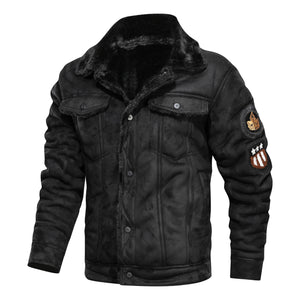 Military Bomber Leather Jackets