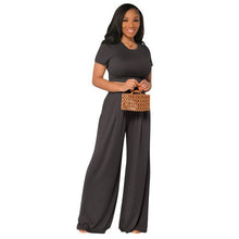 Load image into Gallery viewer, Casual Wide Leg Pant Set
