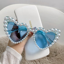 Load image into Gallery viewer, Ms. Aretha Pearl Sunglasses
