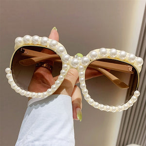 Ms. Aretha Pearl Sunglasses