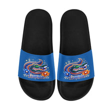 Load image into Gallery viewer, Men&#39;s Blue Florida Gator Slides
