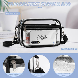 Em' Bella clear stadium satchel Small