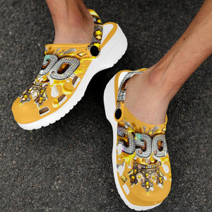 OGC Yellow Adults Clogs