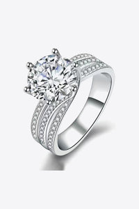 Ms. Lydia 3 Carat Moissanite Ring