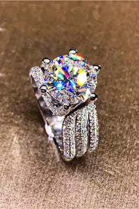 Ms. Lydia 3 Carat Moissanite Ring