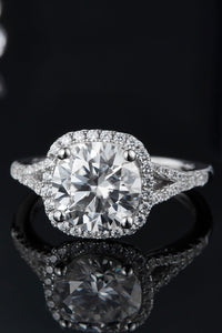 Ms. Ebony 3 Carat Moissanite