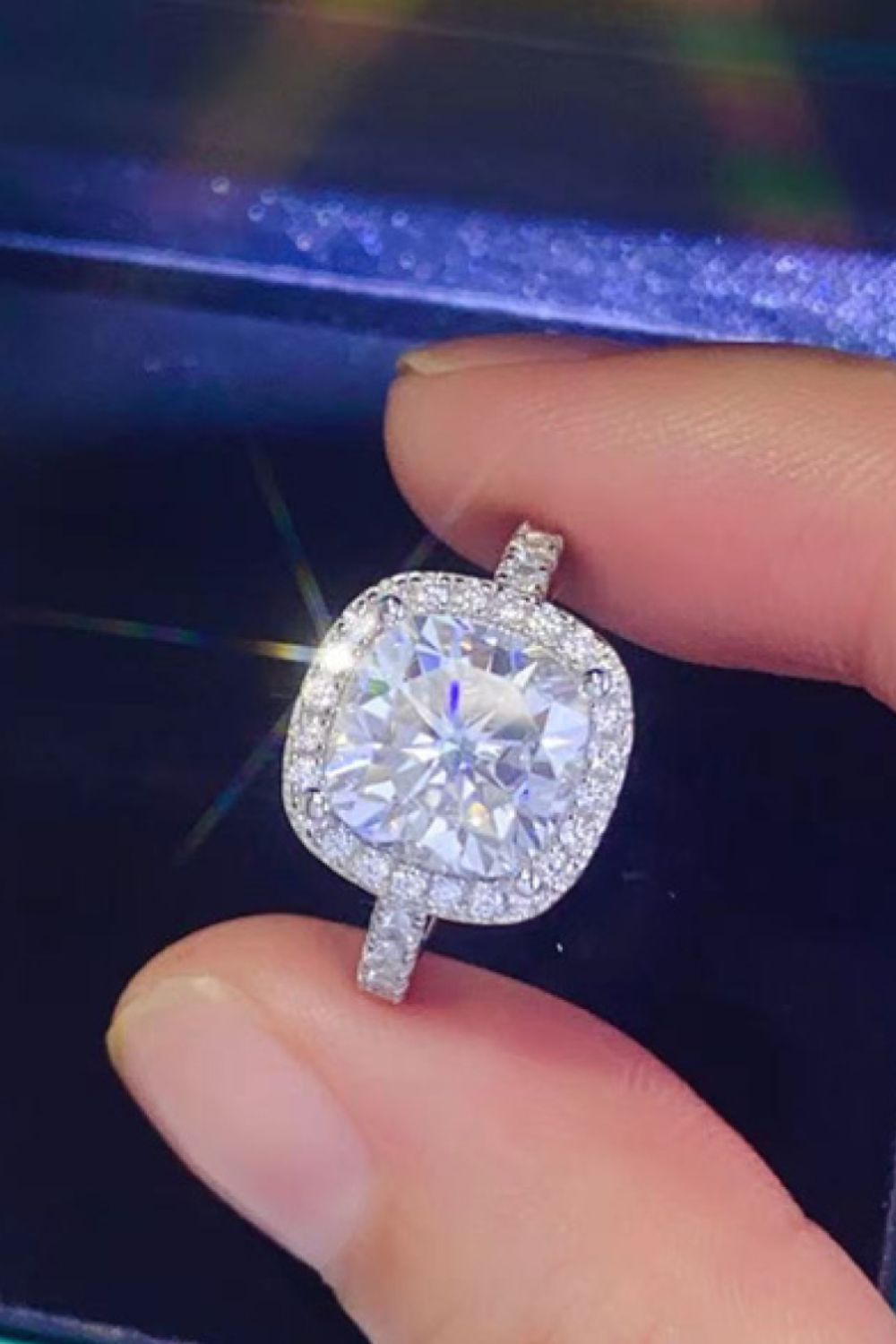 Ms. Linda Gay 3 Carat Moissanite