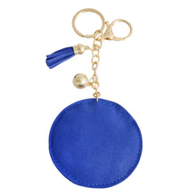 Load image into Gallery viewer, Blue Padded Sorority Keychain
